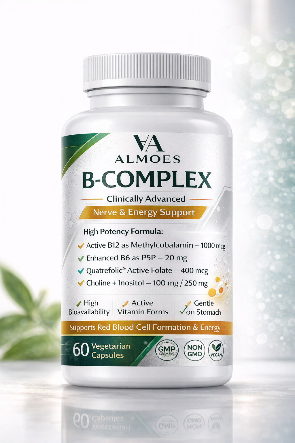 ALMOES B-COMPLEX – Clinically Advanced Nerve & Energy Support