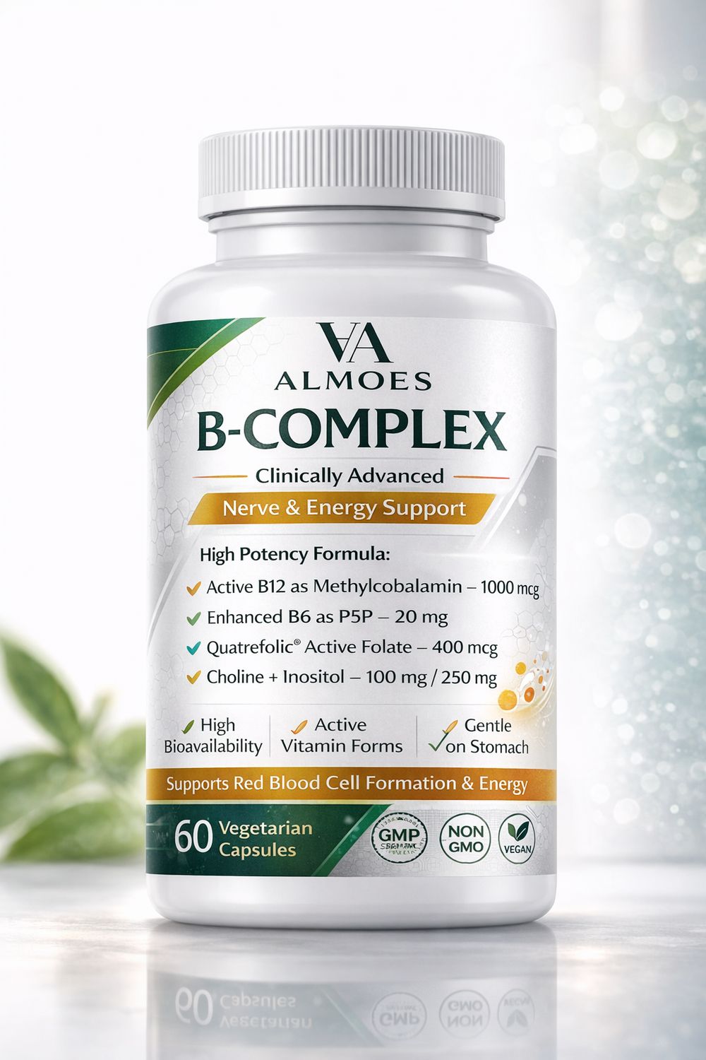ALMOES B-COMPLEX – Clinically Advanced Nerve & Energy Support ALMOES B-COMPLEX – Clinically Advanced Nerve & Energy Support