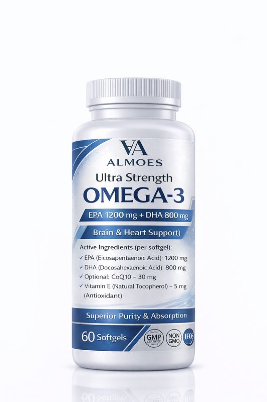 ALMOES Ultra Strength Omega-3