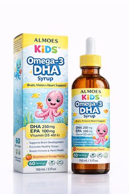 ALMOES KIDS™ Omega-3 DHA Syrup