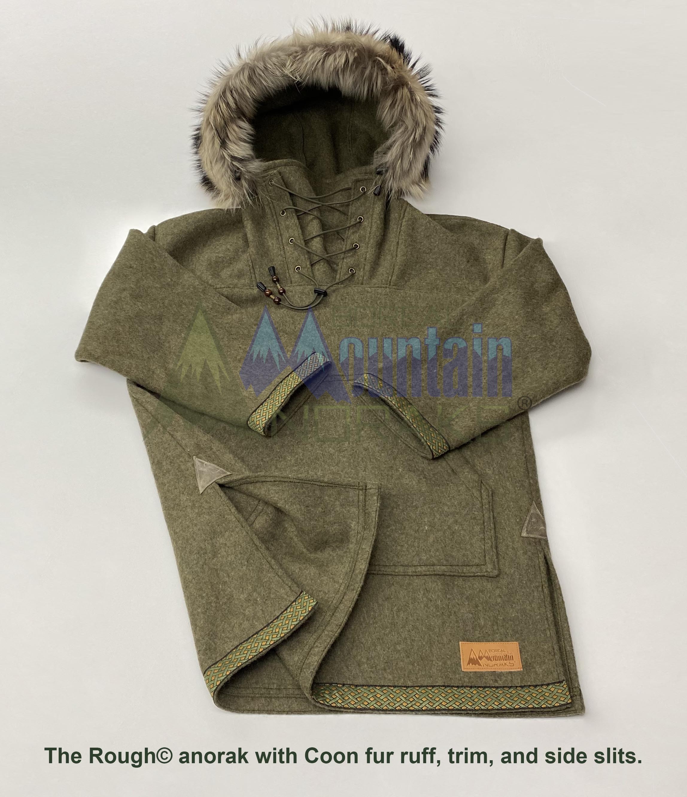 boreal wool hoodie
