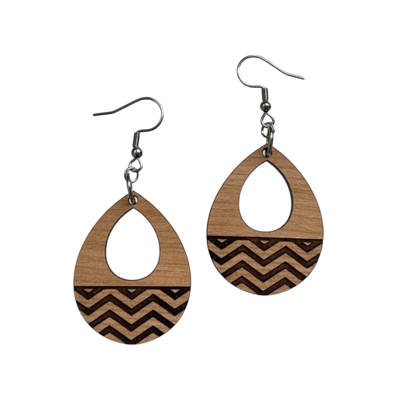 Wood Earrings