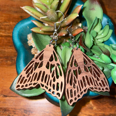 Moth Earrings