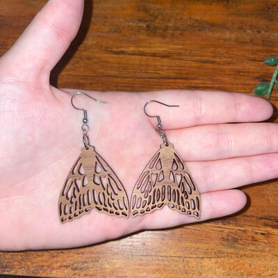 Moth Earrings