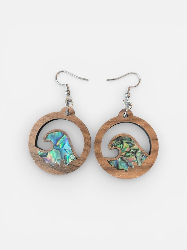 Ocean Wave Abalone Shell