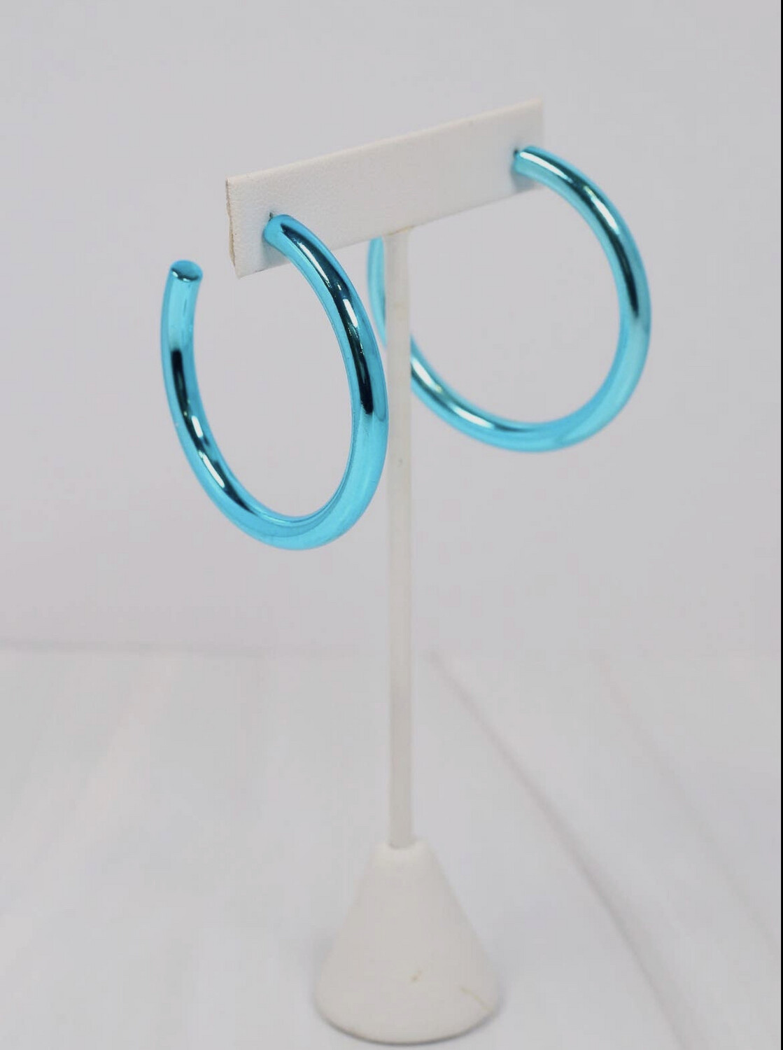 Turquoise Hoops