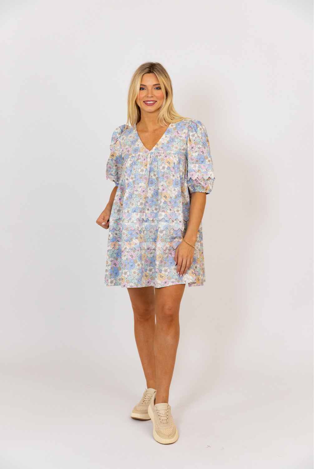 London Floral Dress