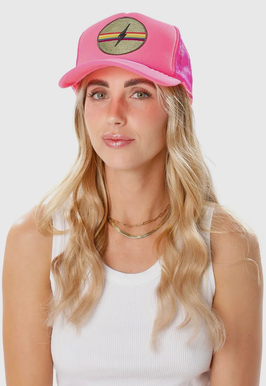 Electric Rainbow Hat
