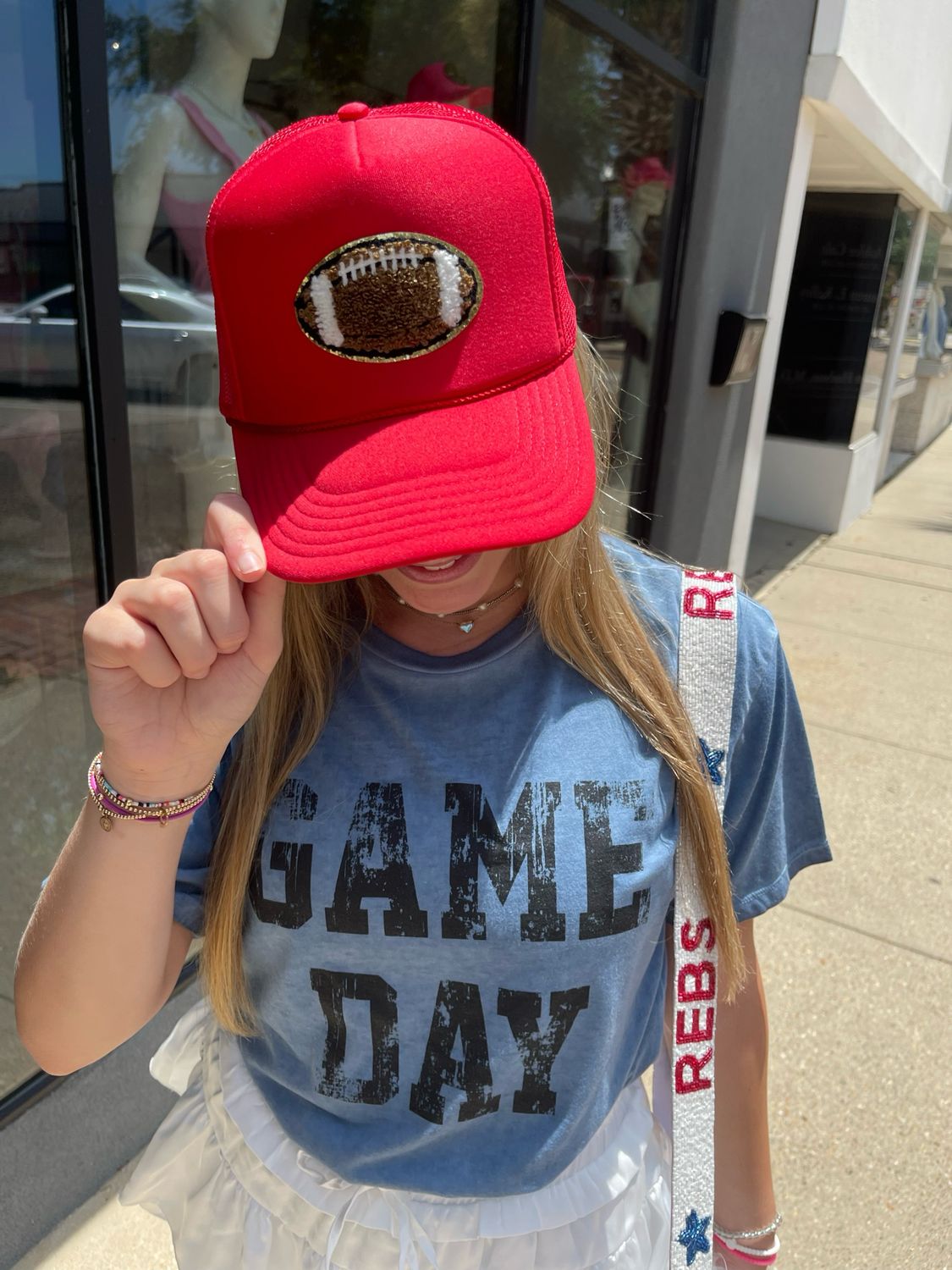 Football Patch Hats