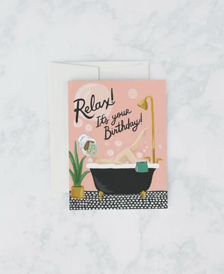 Bubble Bath Card