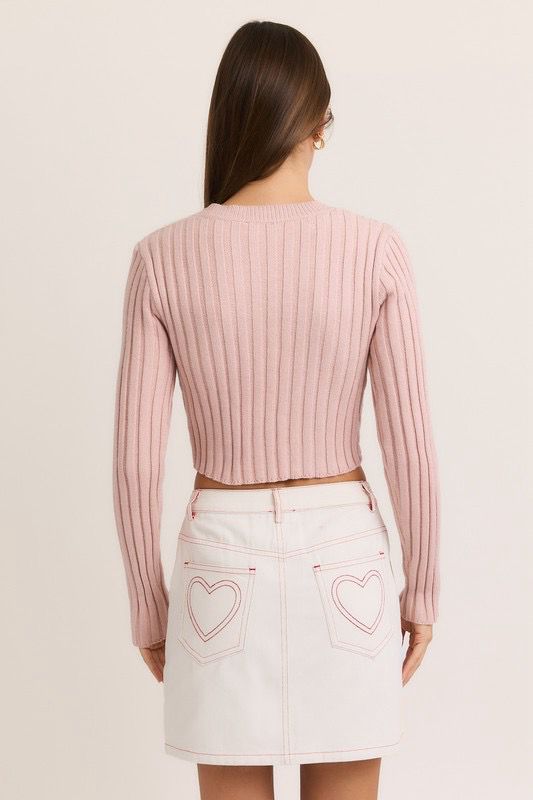 Amy Blush Sweater