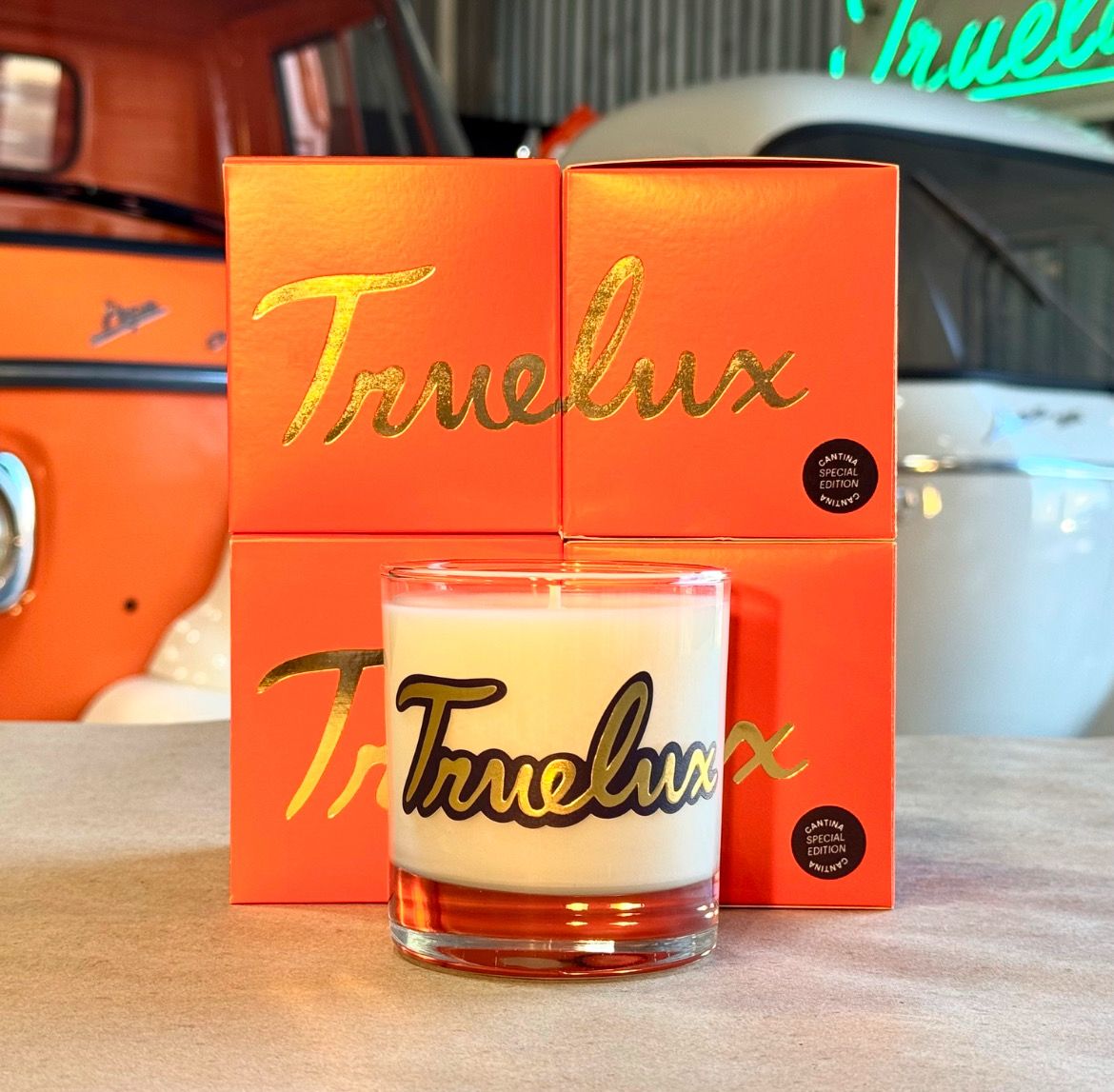 Truelux Lotion Candle