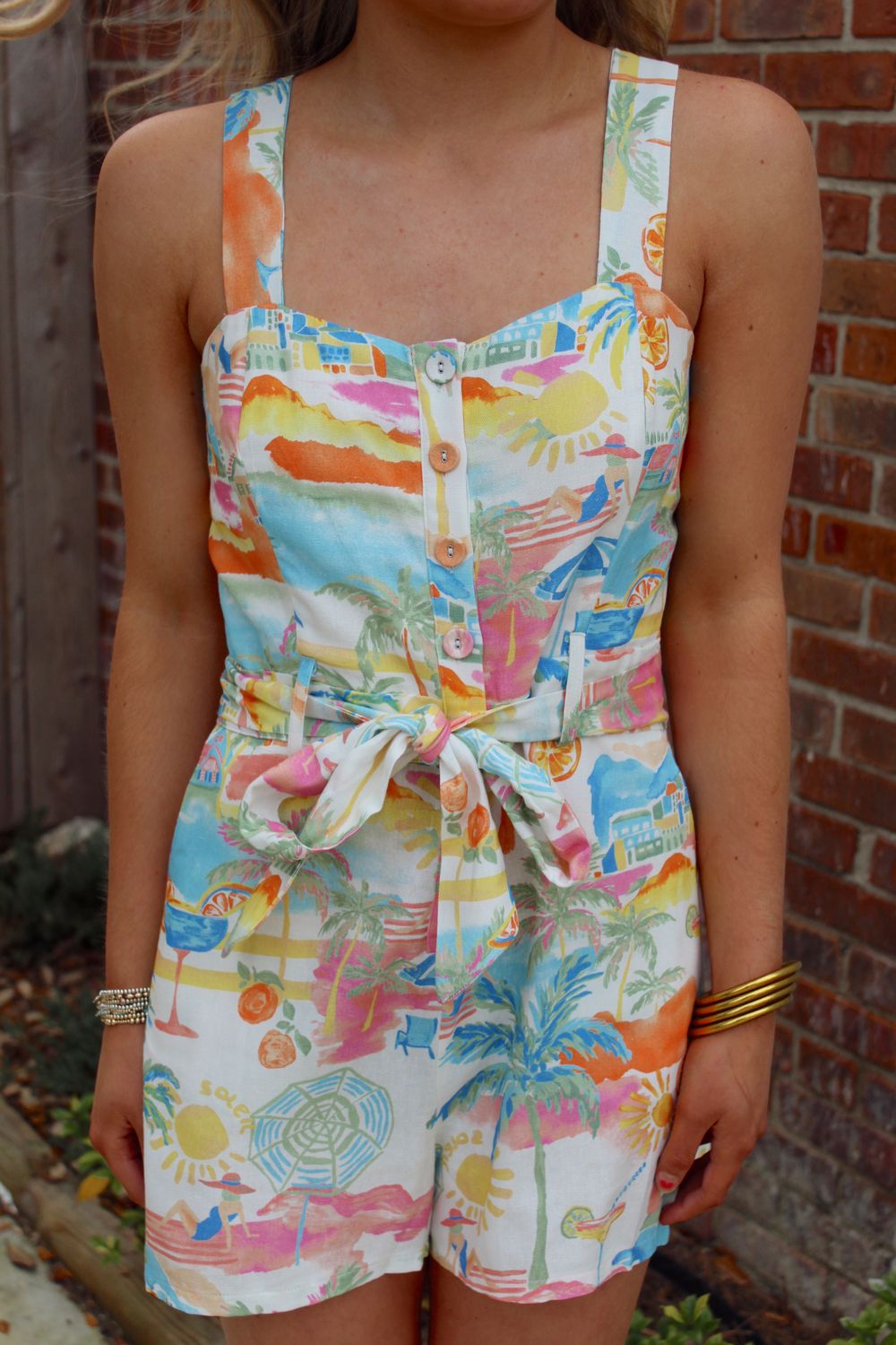 Summer Somewhere Romper