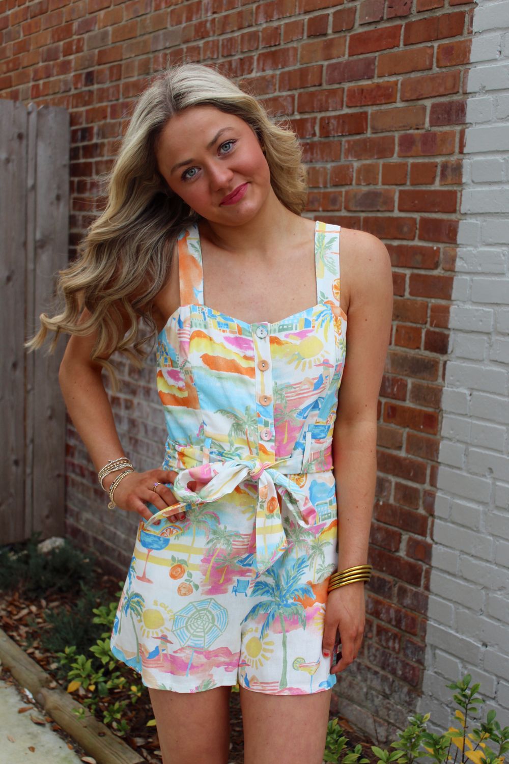 Summer Somewhere Romper