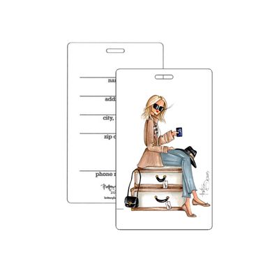 &quot;Heathrow&quot; Luggage Tag