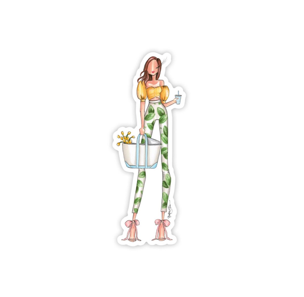 &quot;Palm Palm&quot; Sticker
