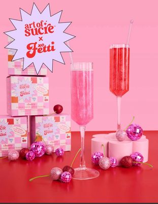 Cherry Glitter Bombs