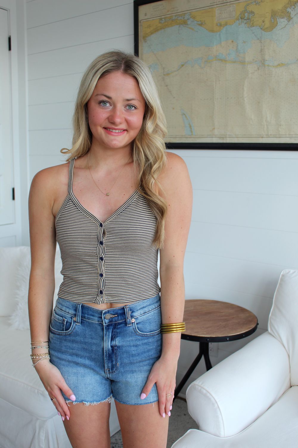 Dylan Cami Top STRIPE