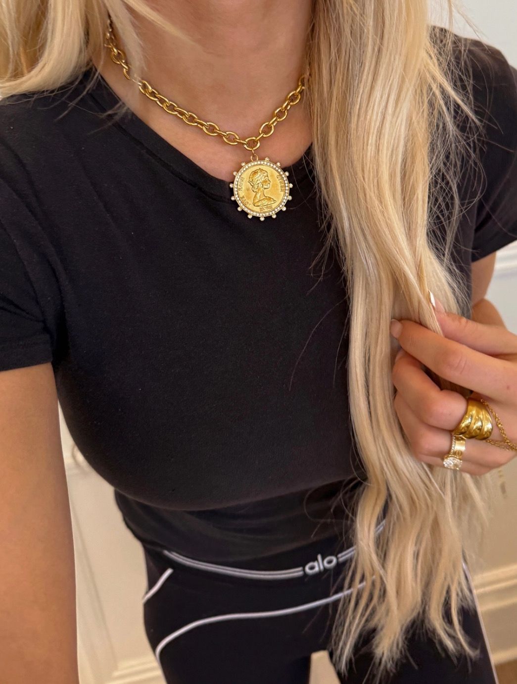 Small Coin Necklace