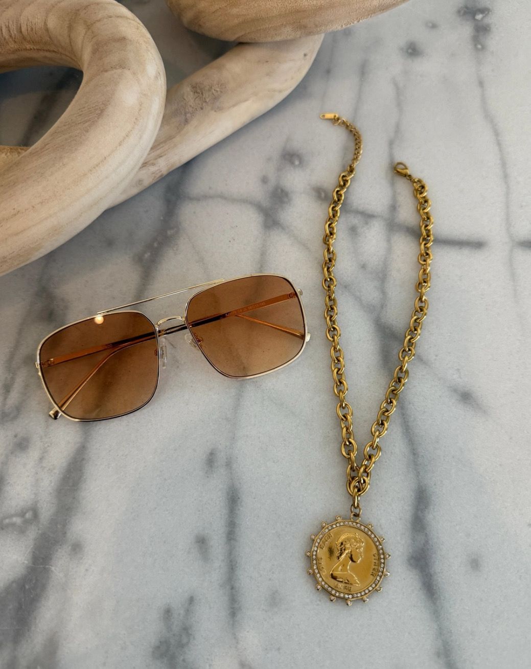 Small Coin Necklace