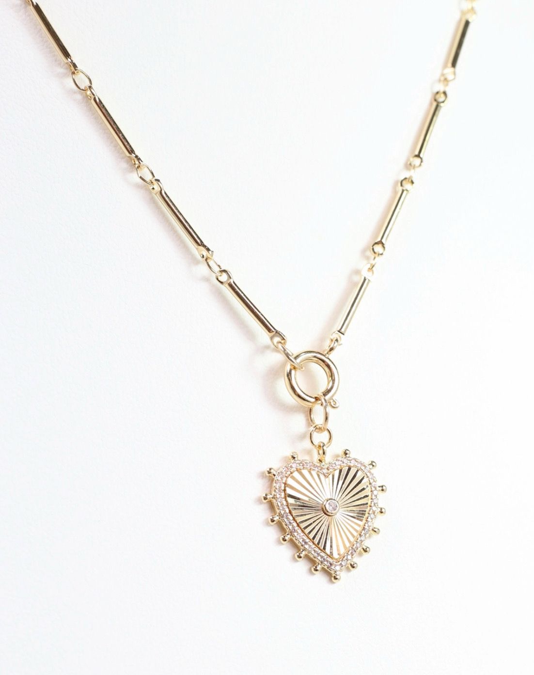Dana Heart Necklace