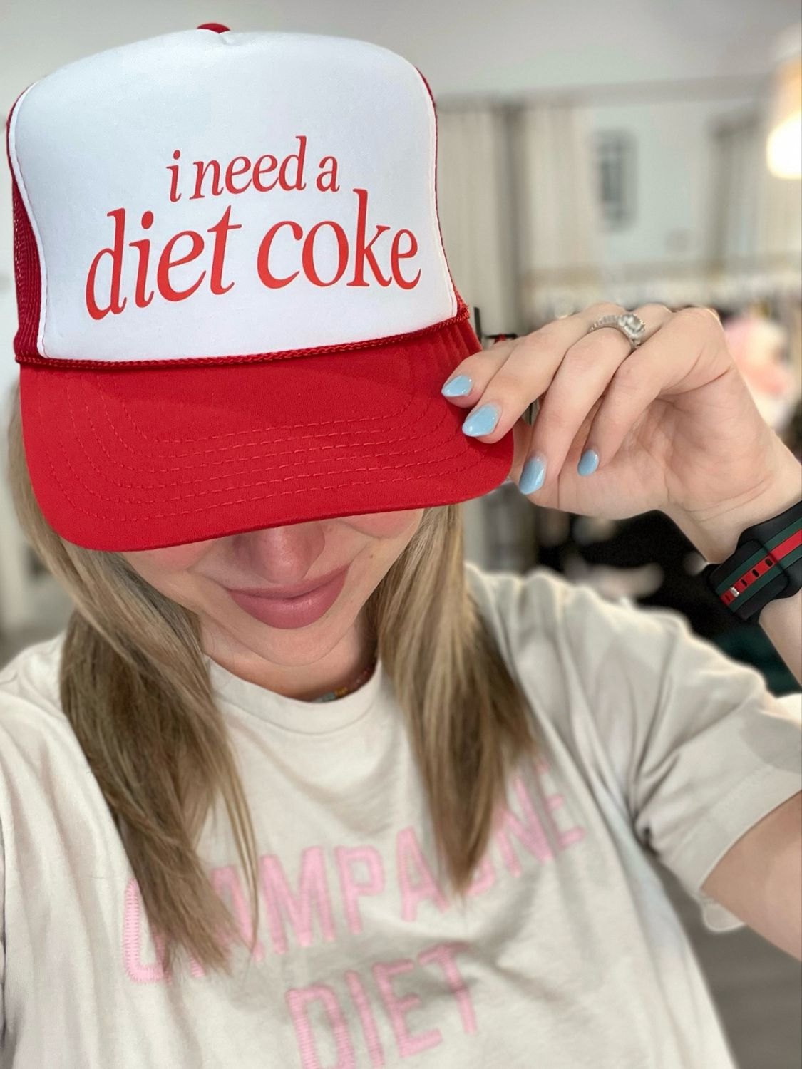 Diet Coke Trucker Hat
