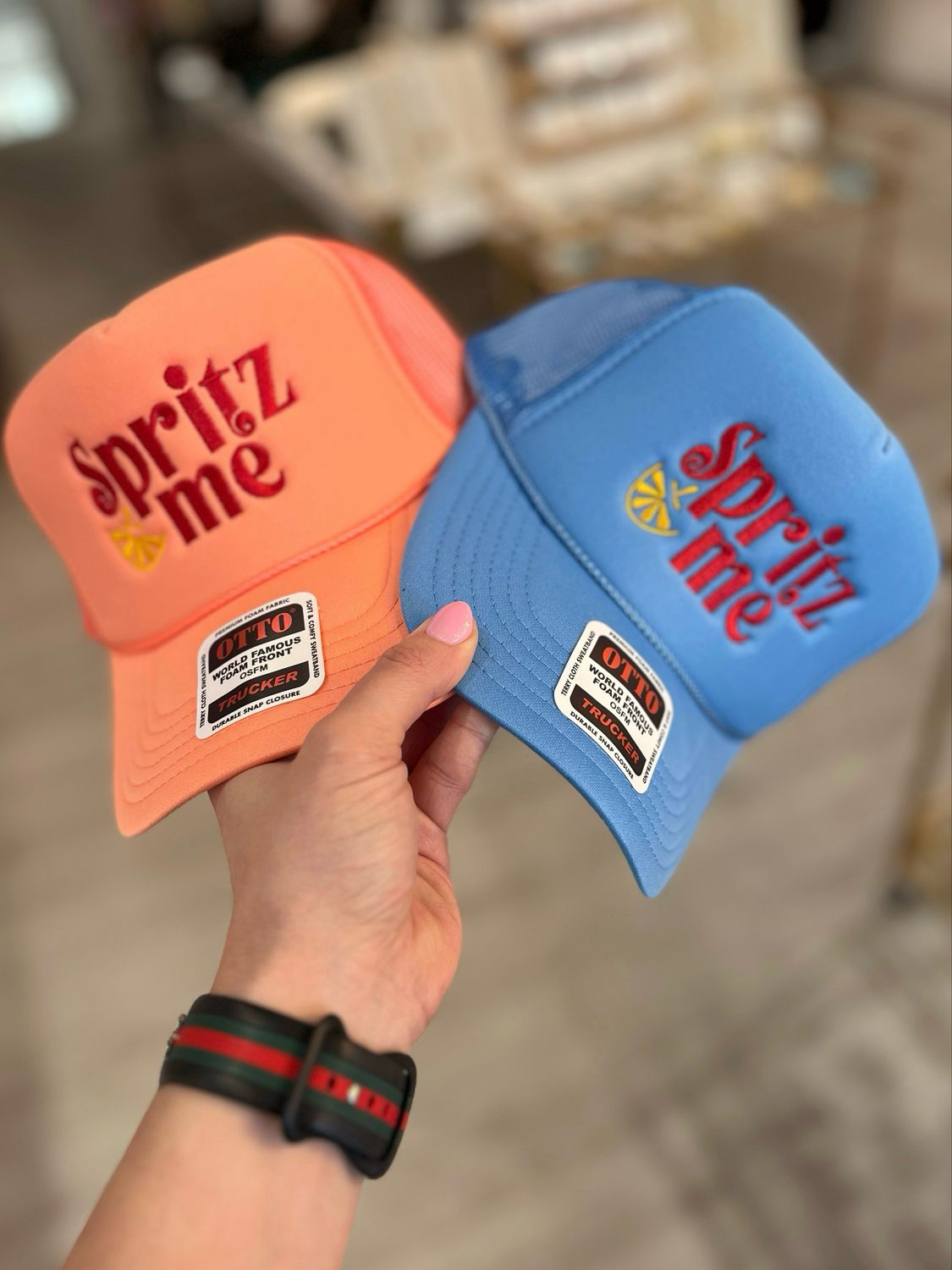 Spritz Me Trucker Hat