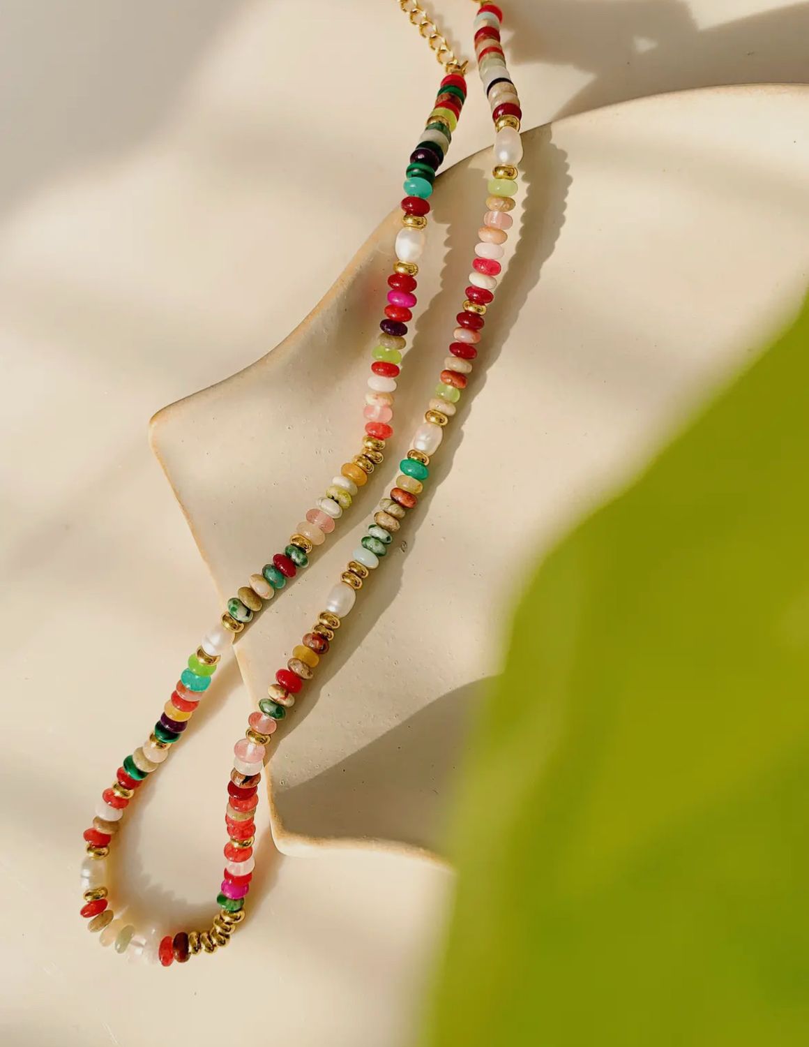 Boho Necklace Multi-colored