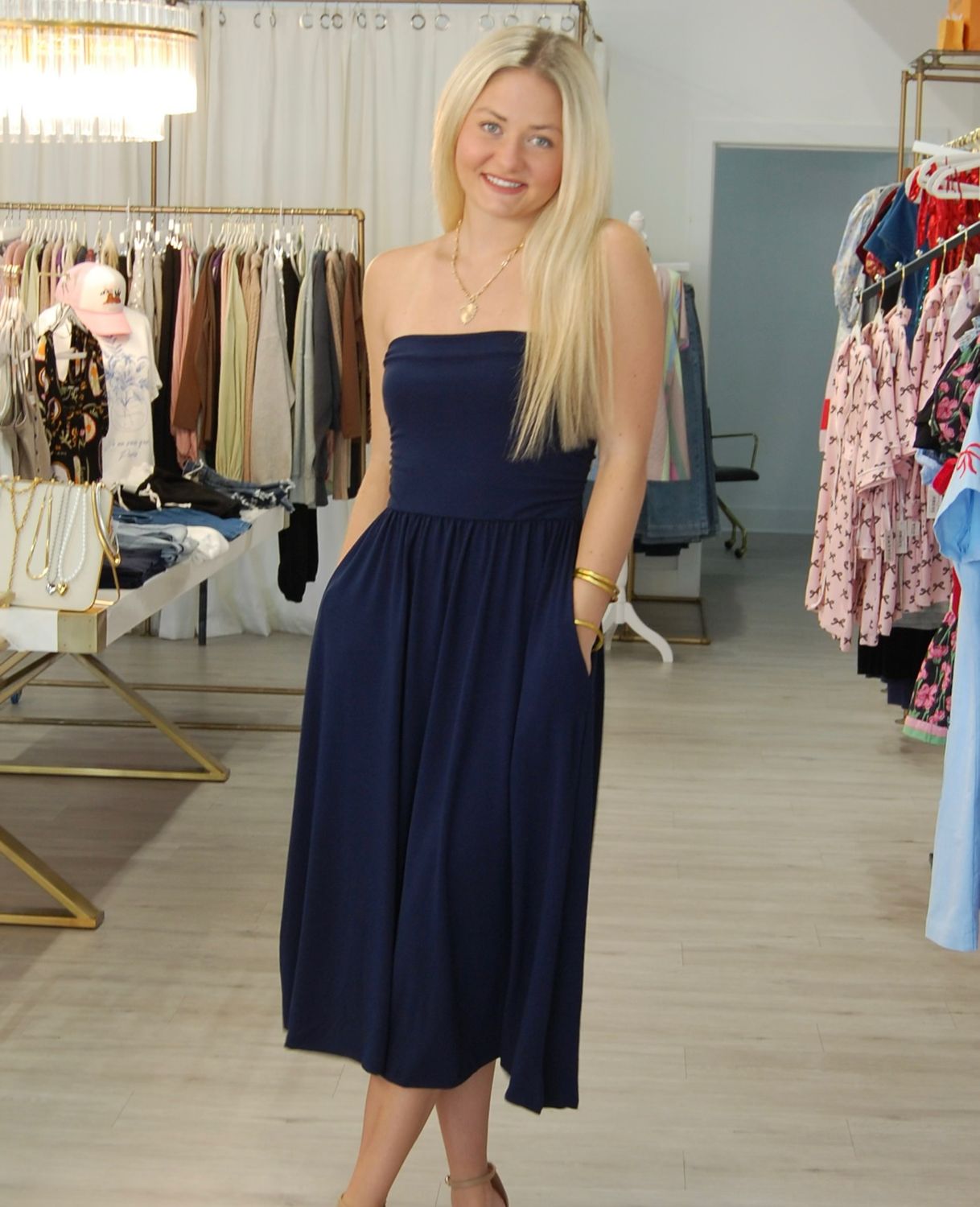 Marina Bandeau Dress