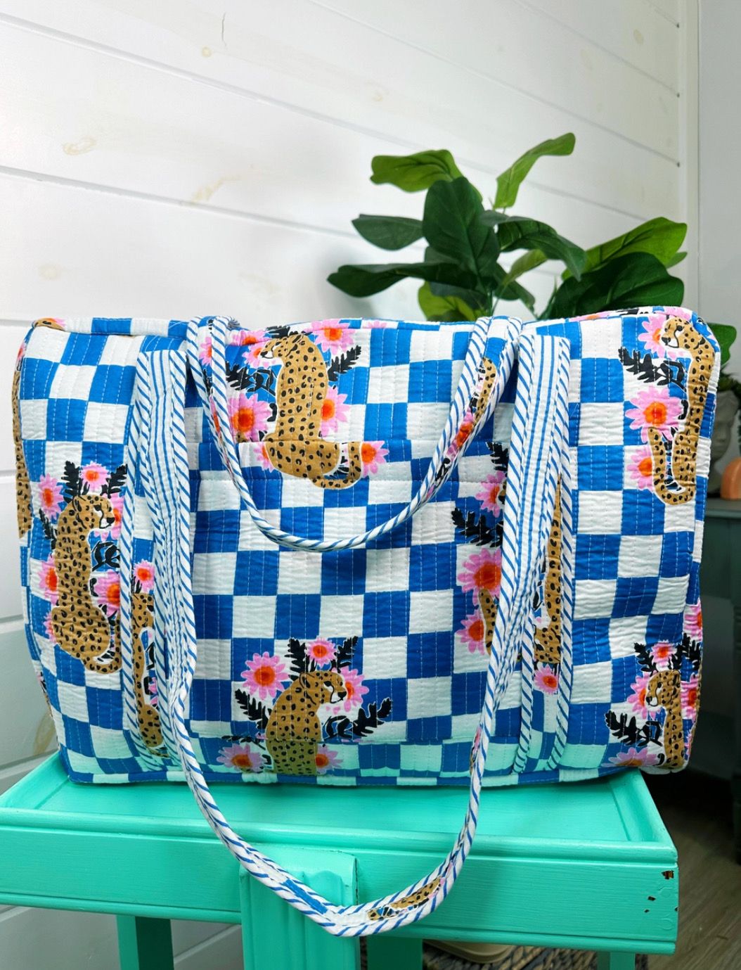 Quilted Duffle Bag
