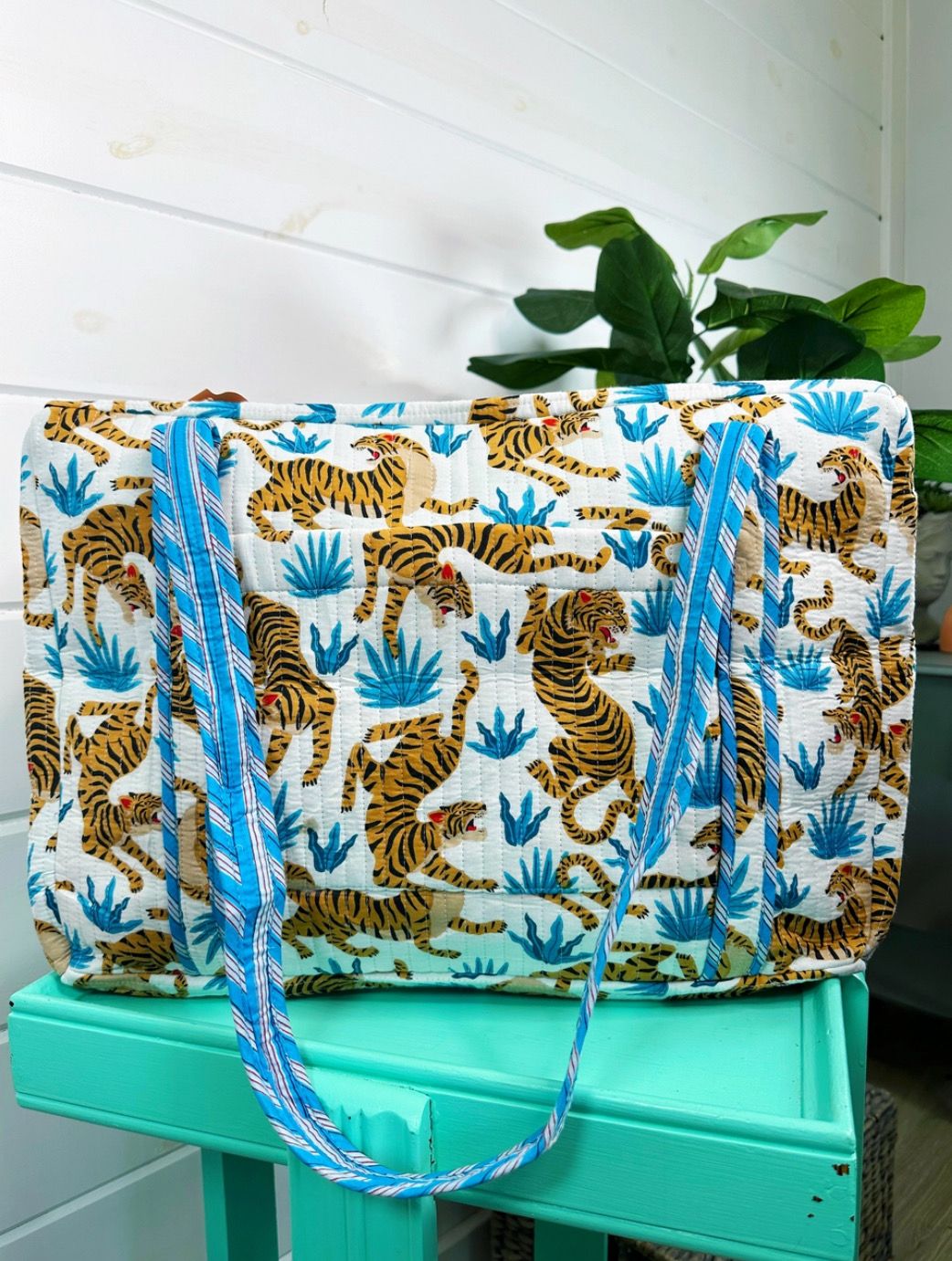 Quilted Duffle Bag