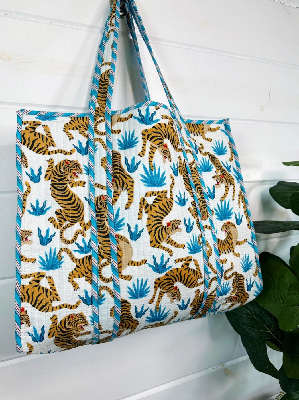 Quilted Tote Bag