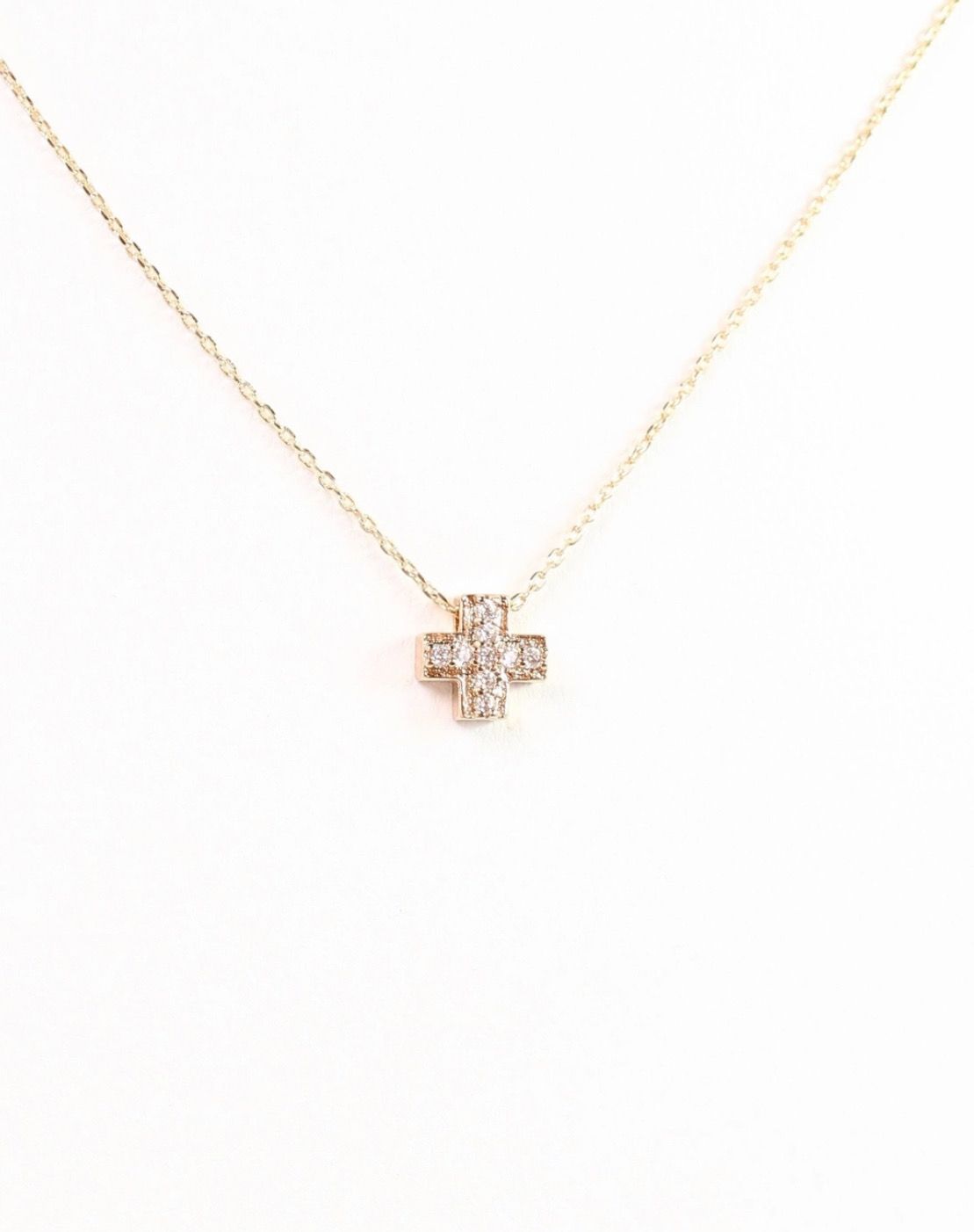 Aria Cross Necklace