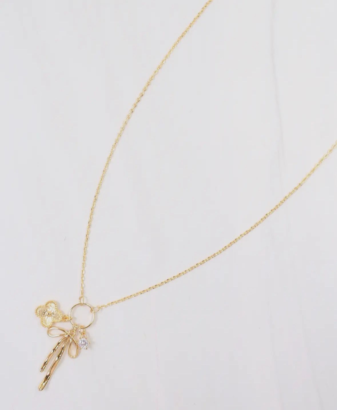 Brandon Bow Necklace