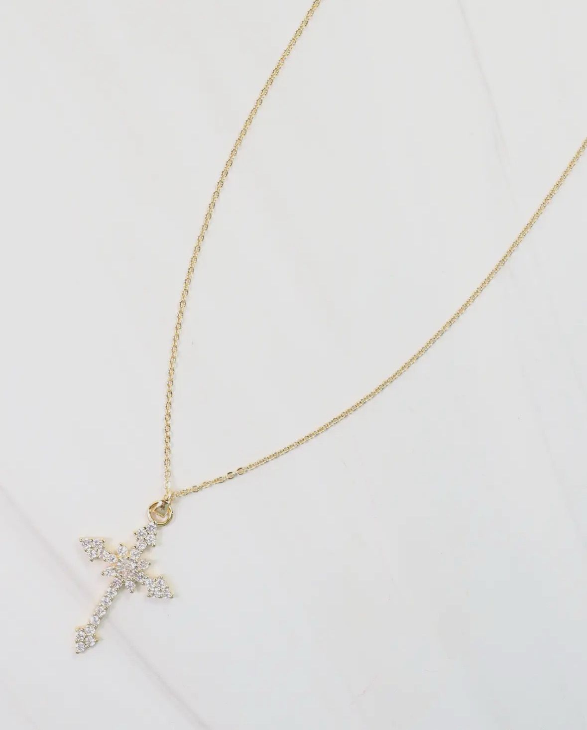 Serenity Cross Necklace