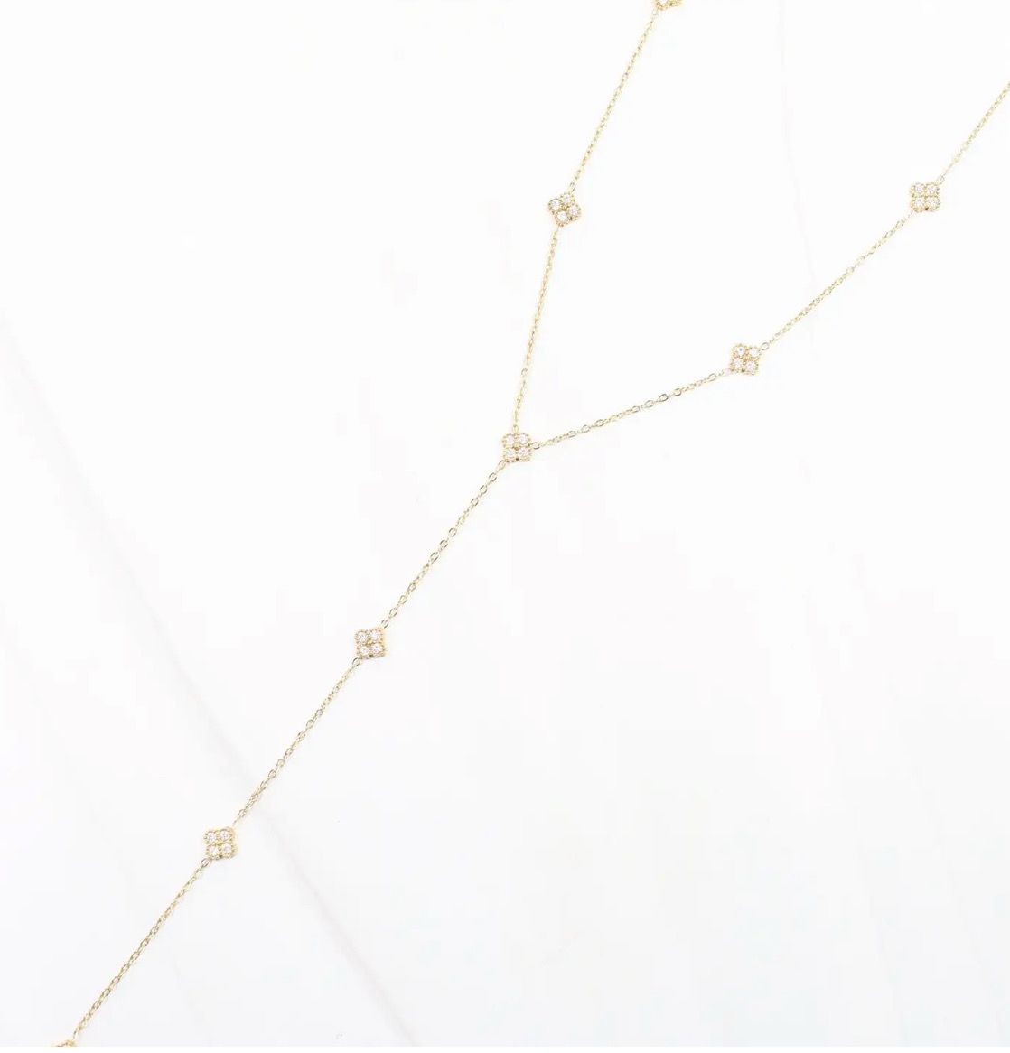 Charlene Clover Necklace