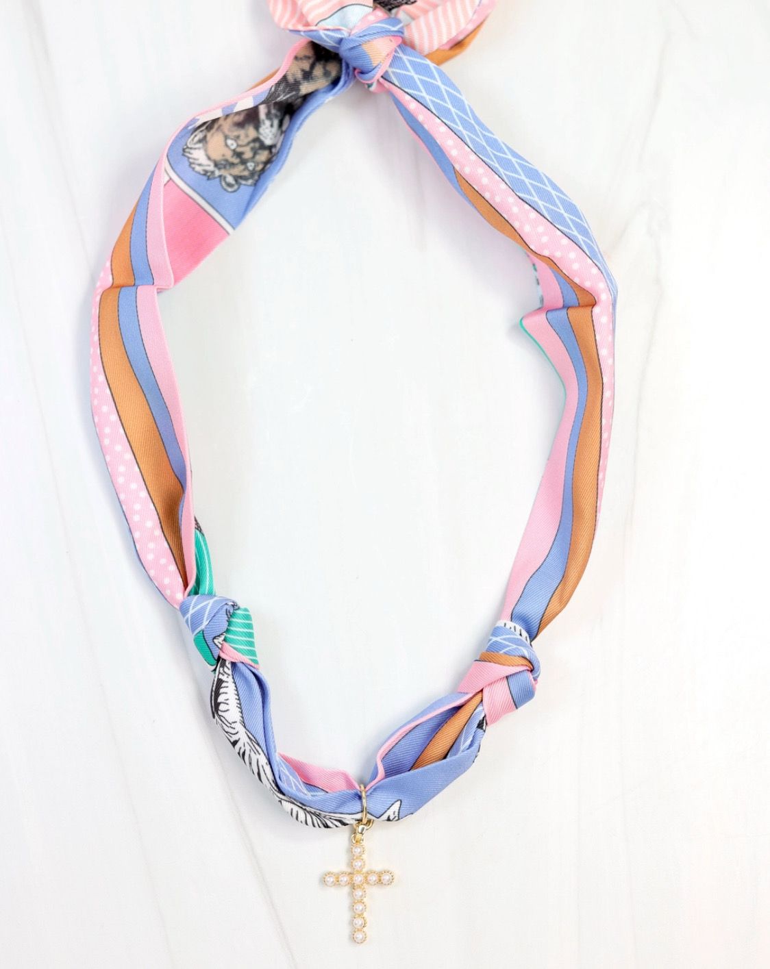 Bekah Scarf Necklace