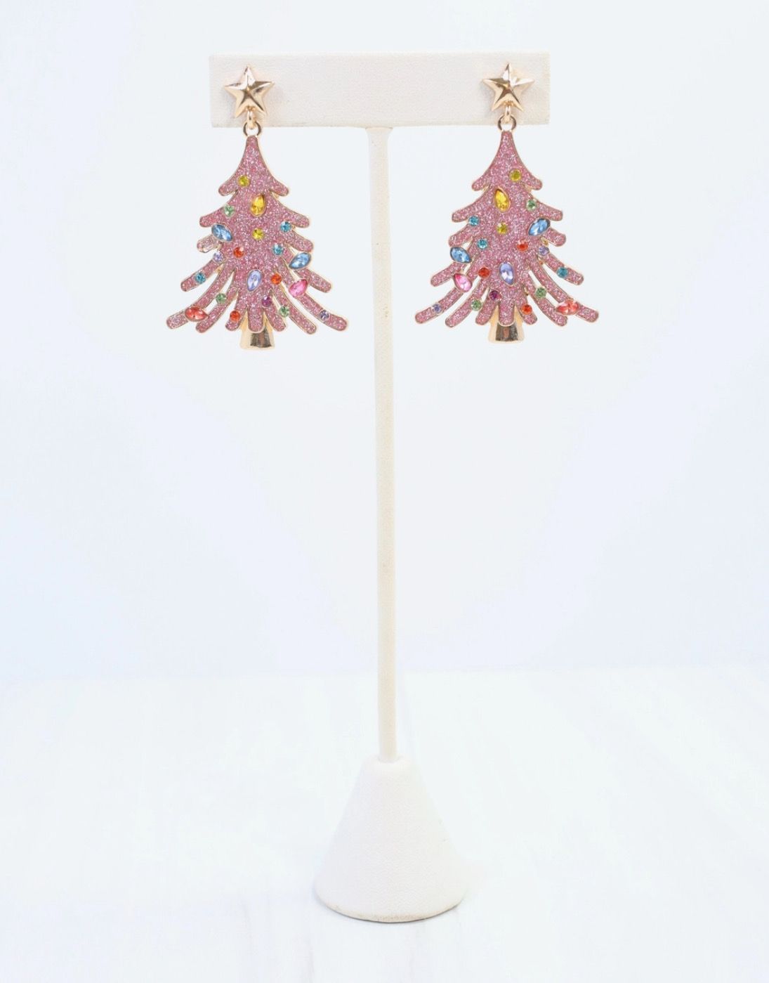 Christmas Sparkle Tree Earrings
