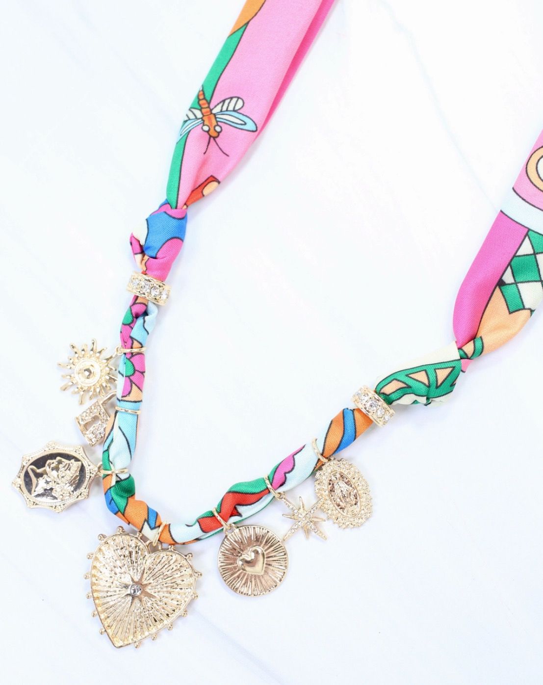 Polly Scarf Necklace