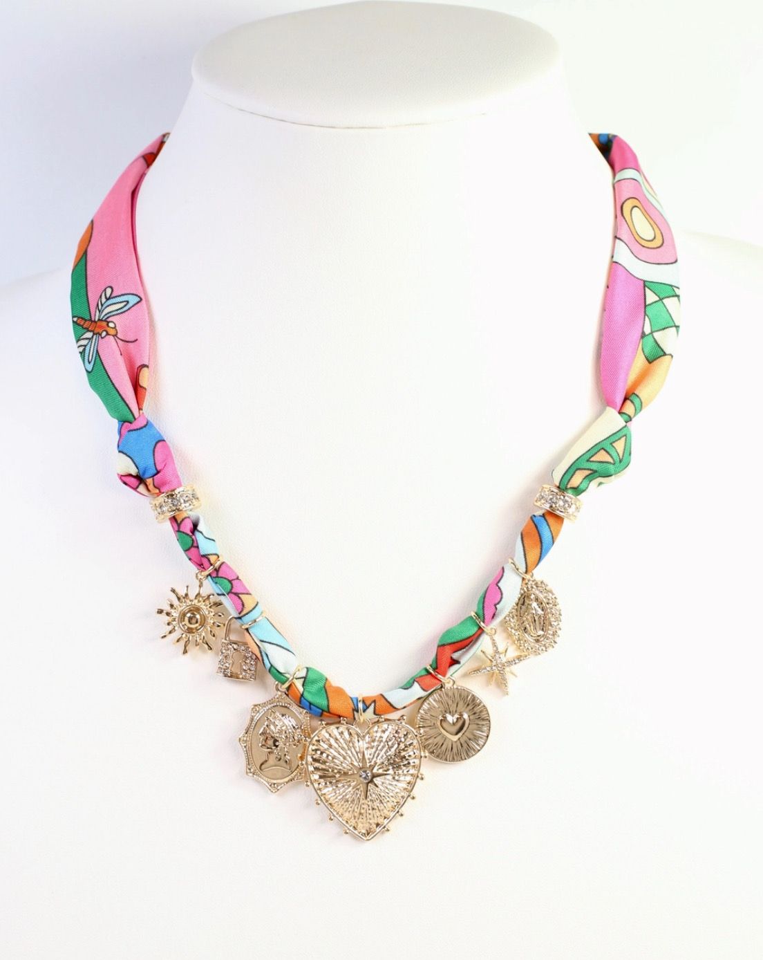 Polly Scarf Necklace