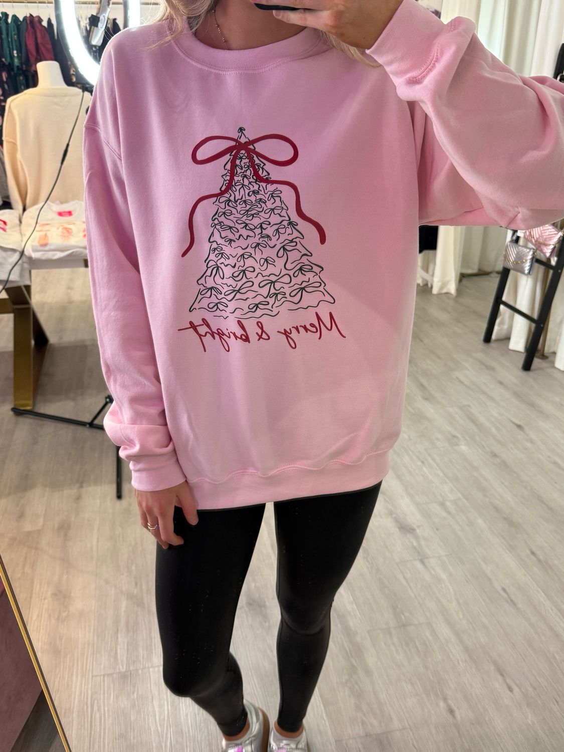 Merry &amp; Bright Sweatshirt
