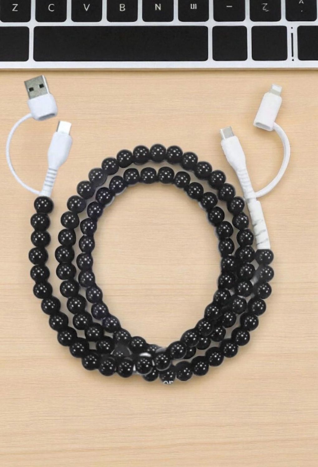 Beaded Charging Cord