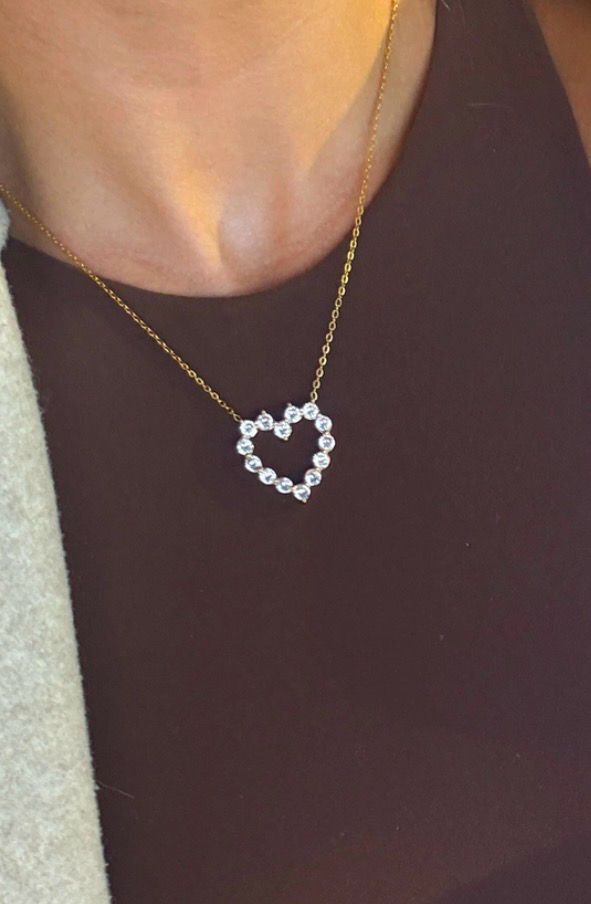 Diamond Heart Necklace