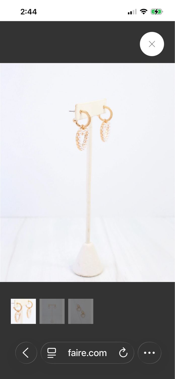 Rolla Heart Earrings