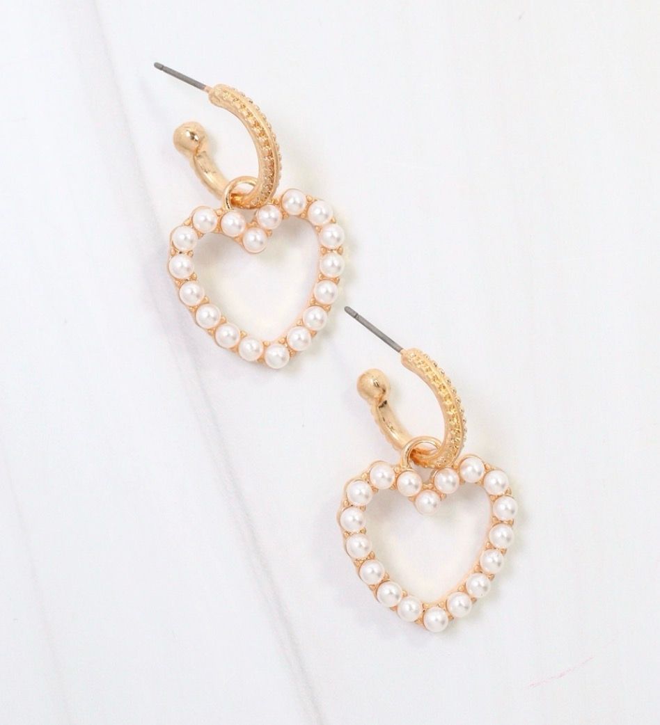 Rolla Heart Earrings