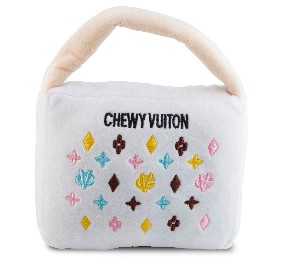 Chewy Vuiton Purse Dog Toy LARGE