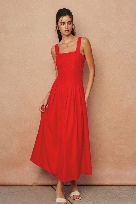 Red Rouge Maxi Dress