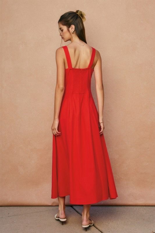 Red Rouge Maxi Dress