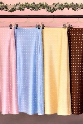 Sophie Slip Skirt BLUE