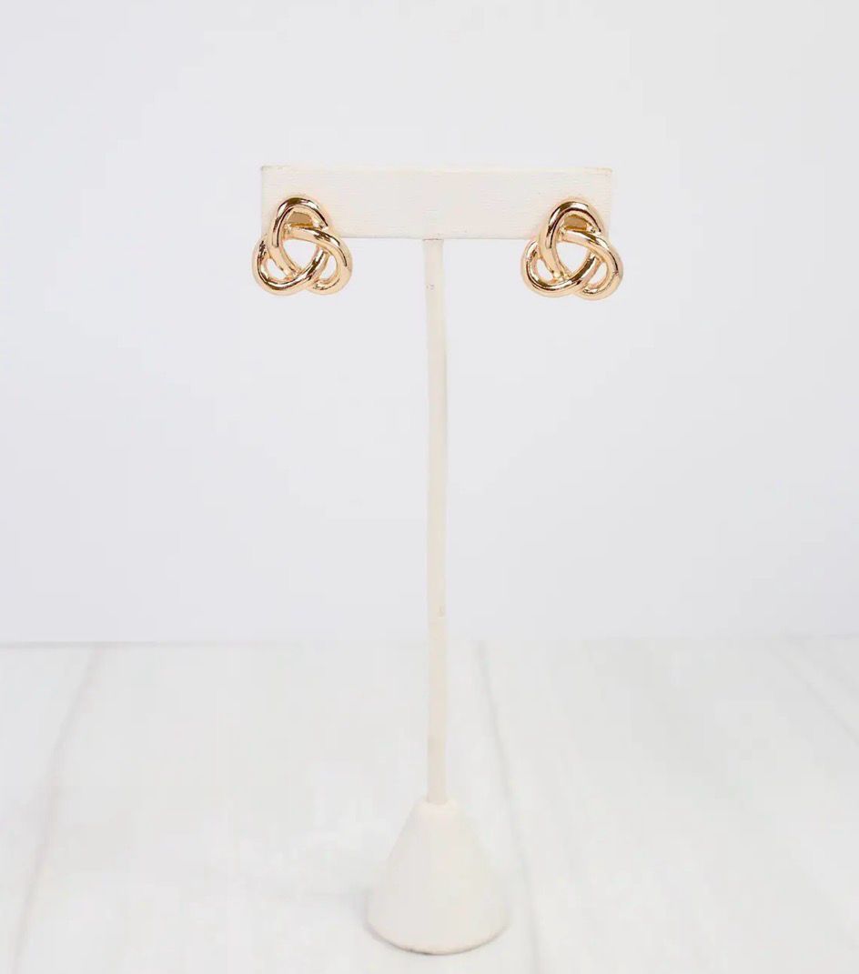 Semi Knot Studs